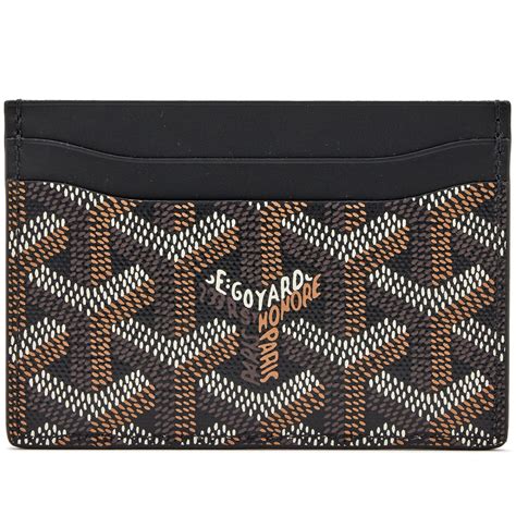 goyard black wallet mens|where to buy goyard wallet.